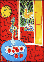 Henri Matisse - Red Interior 'Still Life on a Blue Table'