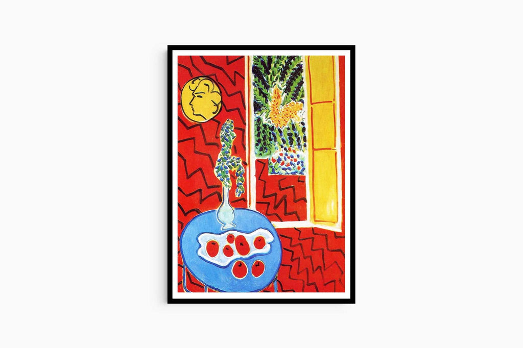Henri Matisse - Red Interior 'Still Life on a Blue Table'