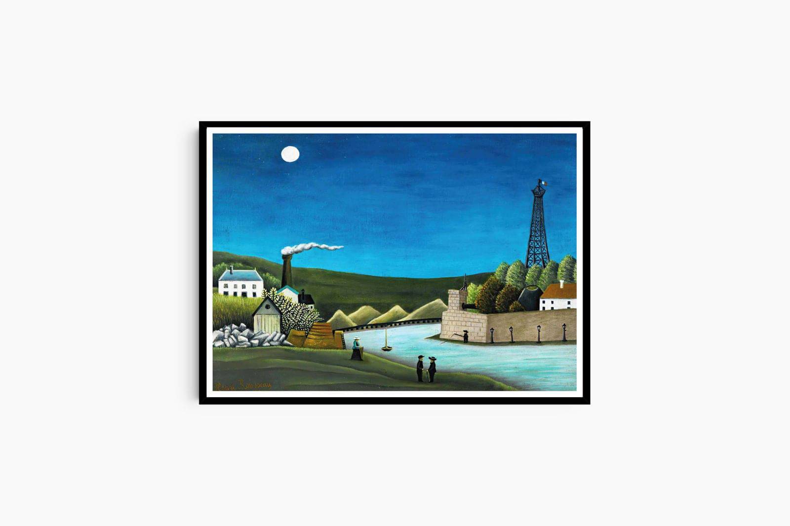 Henri Rousseau -La Seine À Suresnes