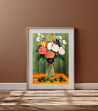 Henri Rousseau - Bouquet of Flowers with an Ivy Branch