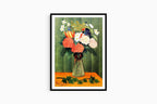 Henri Rousseau - Bouquet of Flowers with an Ivy Branch