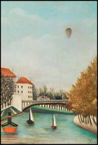 Henri Rousseau - Esquisse pour Vue du Pont de Sèvres