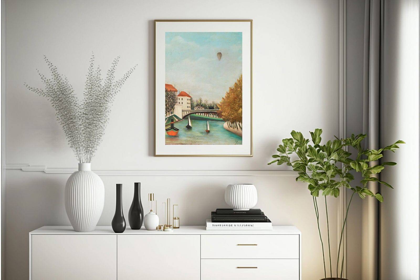 Henri Rousseau - Esquisse pour Vue du Pont de Sèvres