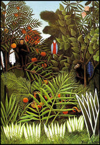 Henri Rousseau - Exotic Landscape