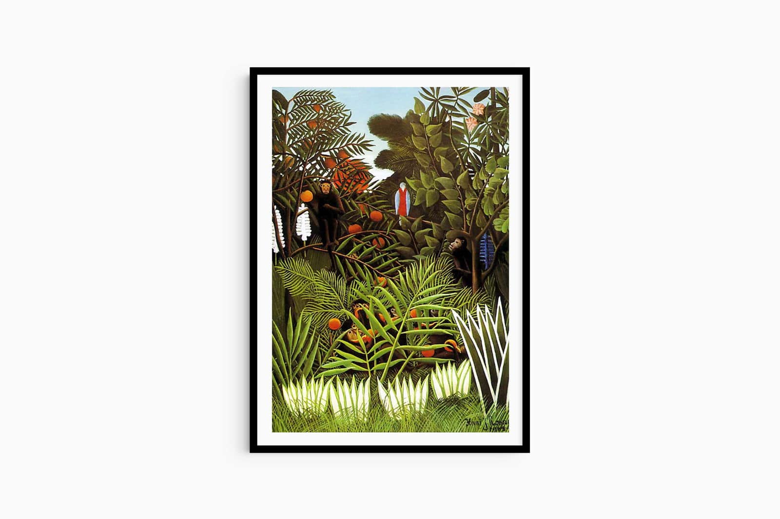Henri Rousseau - Exotic Landscape