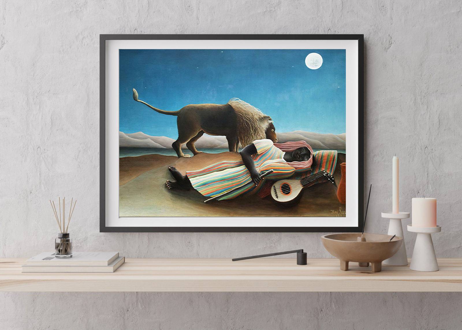 Henri Rousseau - La Bohémienne Endormie