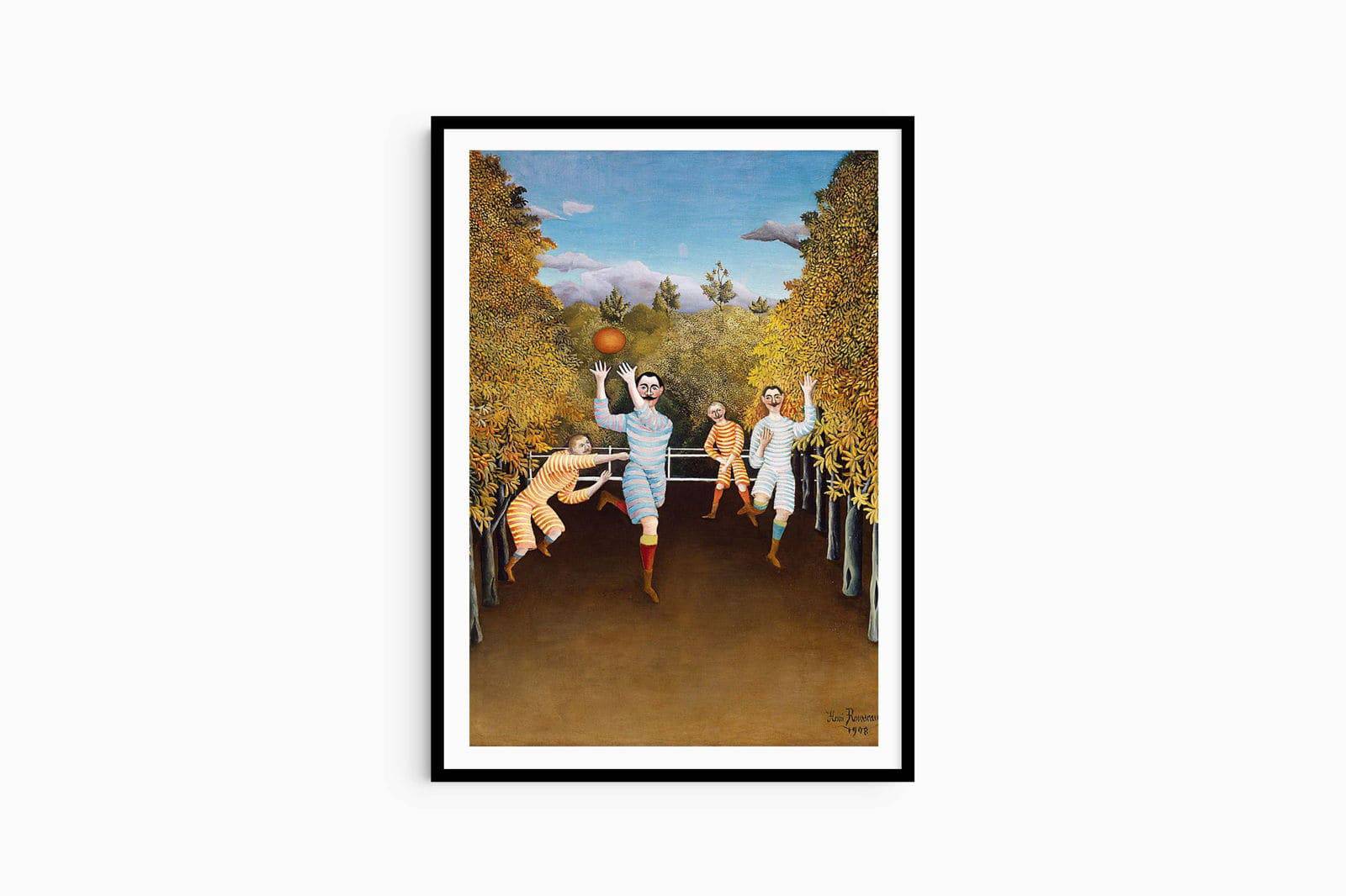 Henri Rousseau - The Football Players