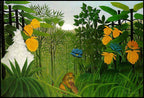 Henri Rousseau - The Repast of the Lion