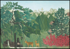 Henri Rousseau - The Waterfall
