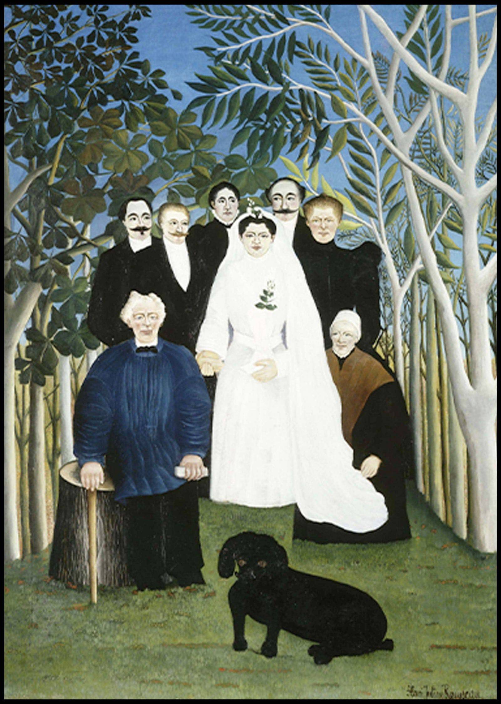 Henri Rousseau - The Wedding Party