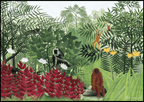 Henri Rousseau - Tropical Forest with Monkeys