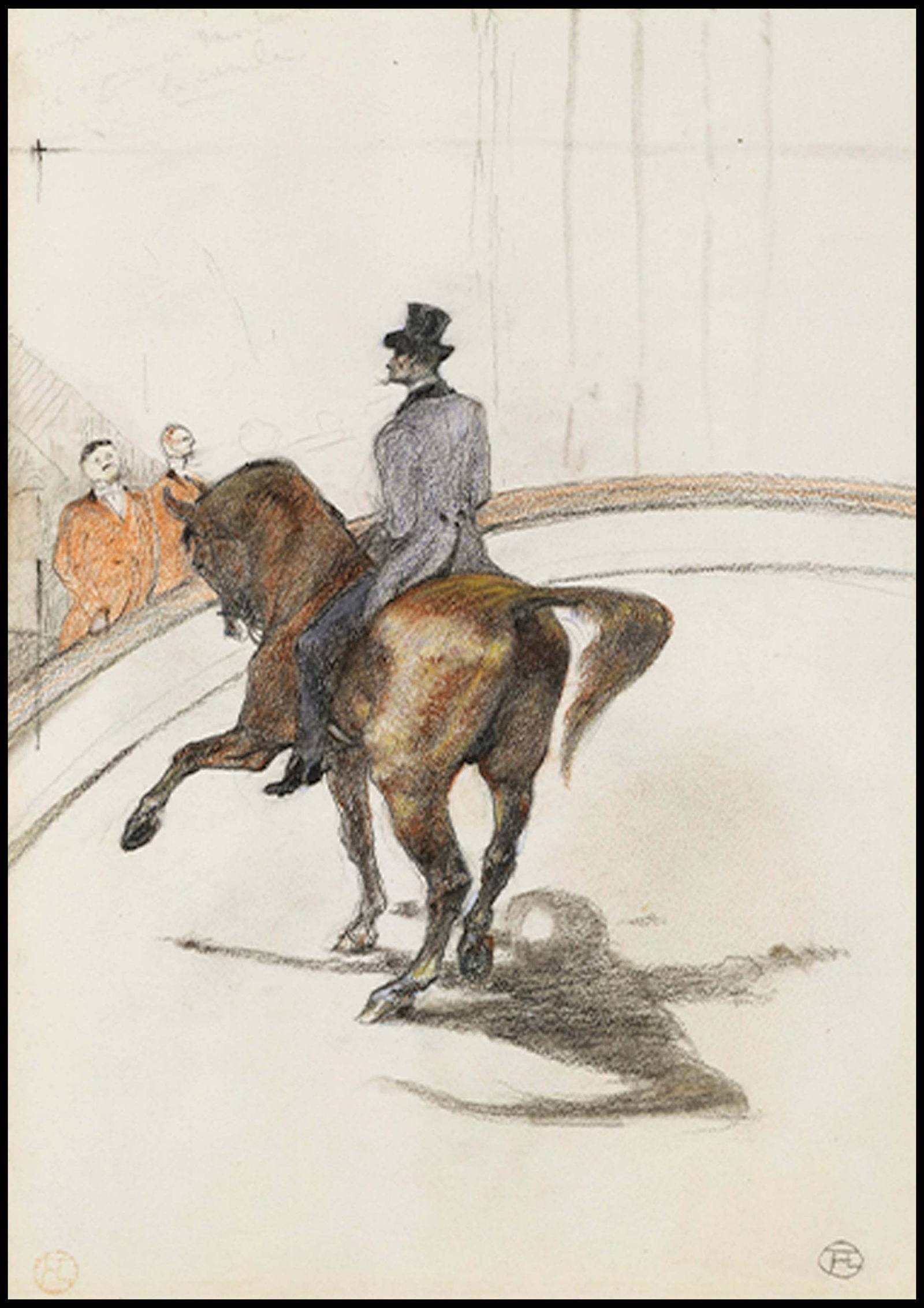 Henri de Toulouse-Lautrec - At The Circus the Spanish Walk