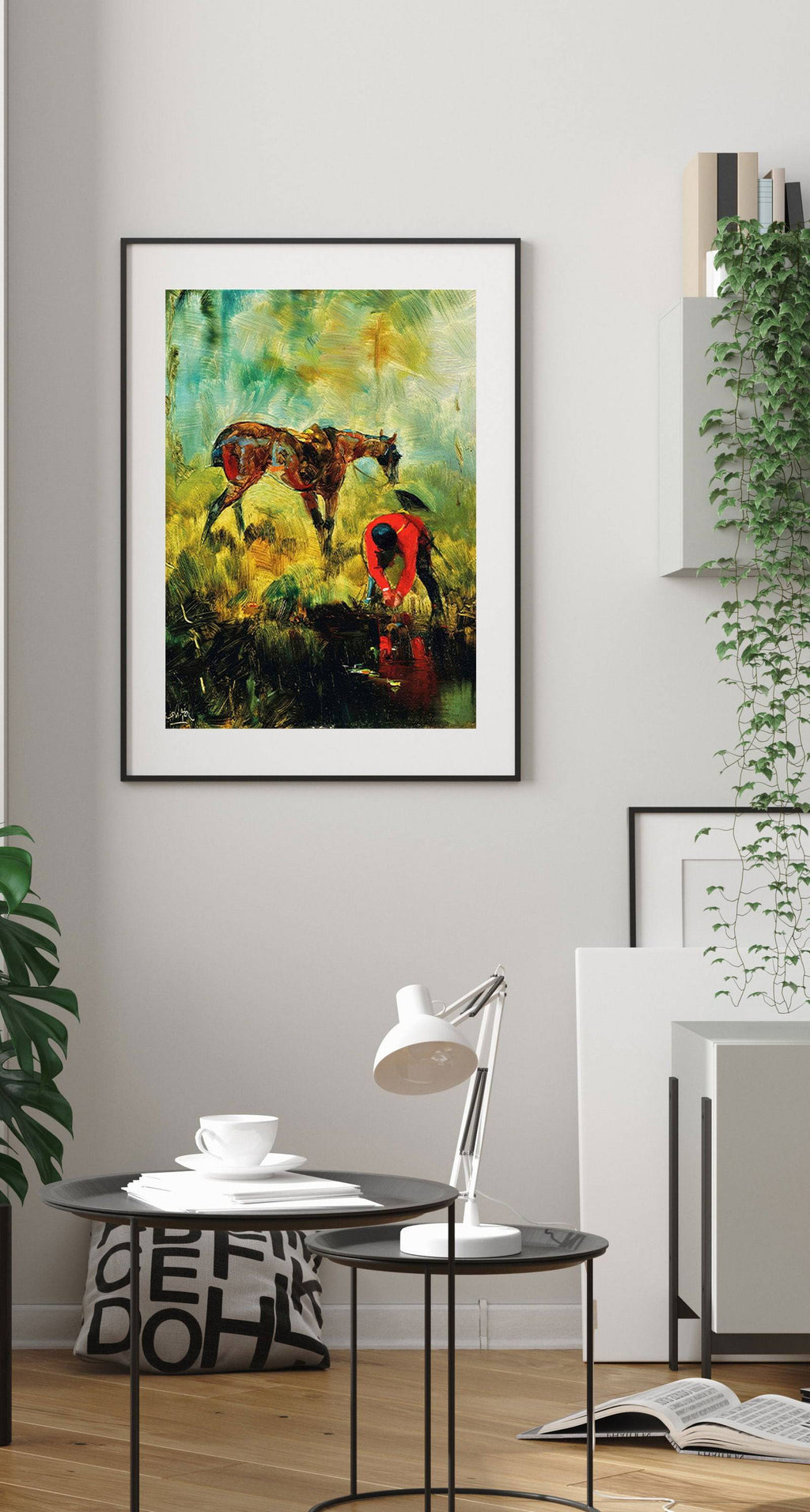 Henri de Toulouse-Lautrec - Cheval de Chasse à Courre