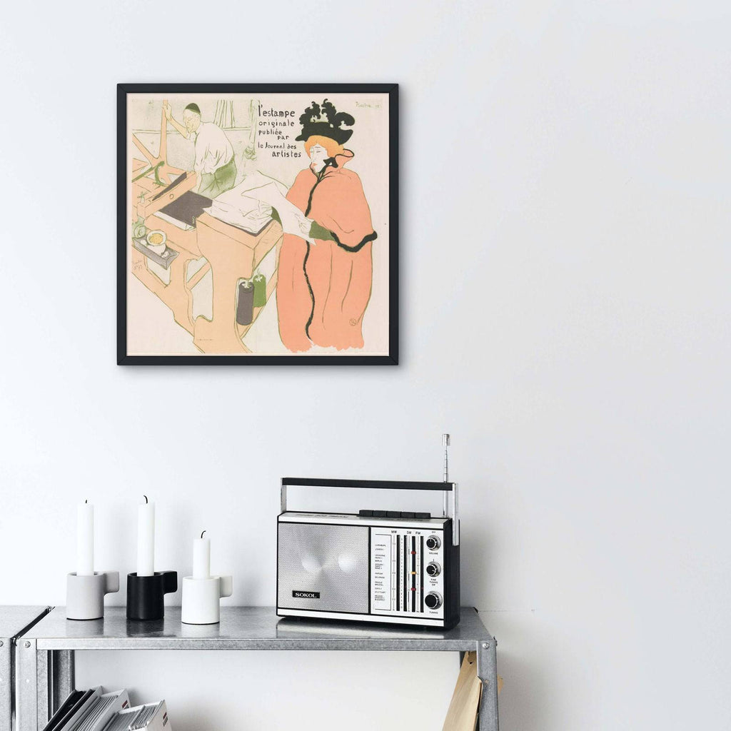 Henri de Toulouse-Lautrec - Cover for L’Estampe Poster