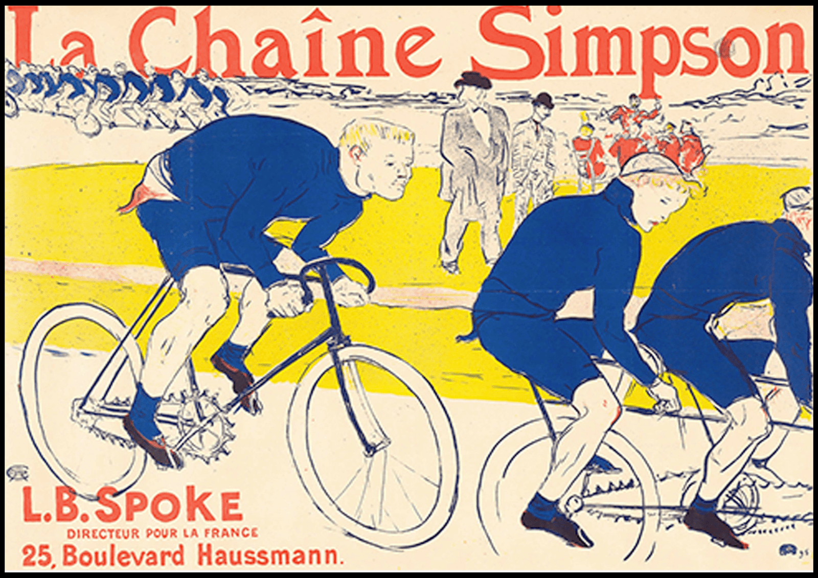 Henri de Toulouse-Lautrec - The Simpson Poster