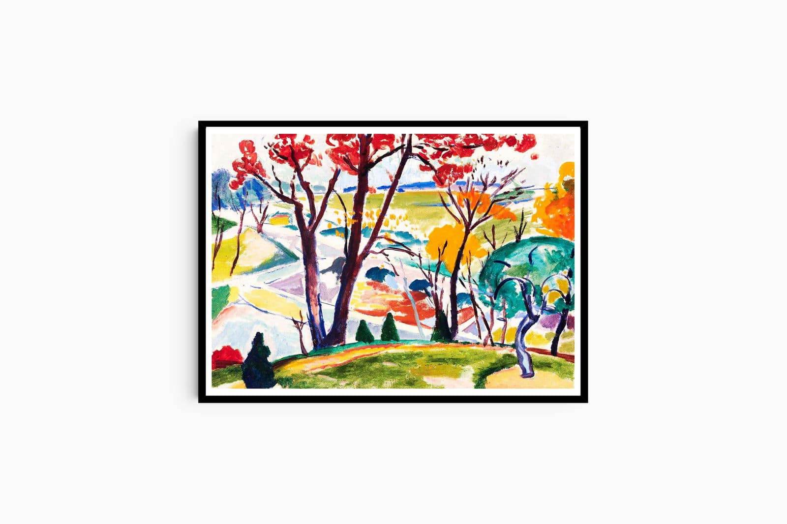 Henry Lyman Saÿen- Landscape Bridge Huntingdon Valley - Hakyarts