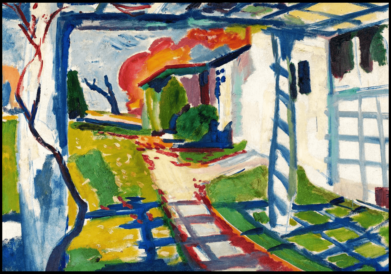 Henry Lyman Saÿen - Grape Arbor - Hakyarts