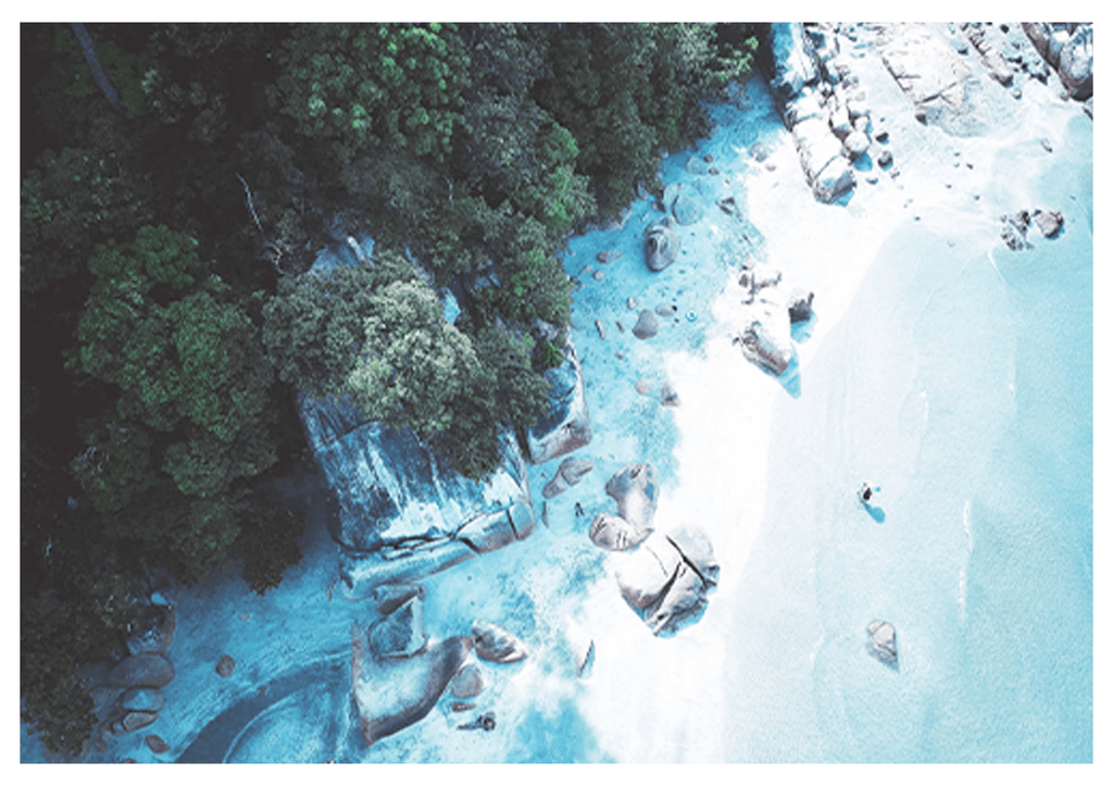 Hidden Beach Gateway Poster - Hakyarts