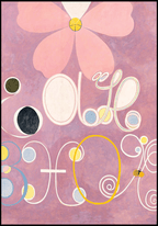 Hilma af Klint - The Ten Largest No. 5 Adulthood