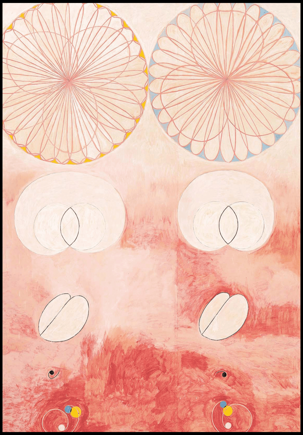 Hilma af Klint - The Ten Largest No. 9 - Hakyarts