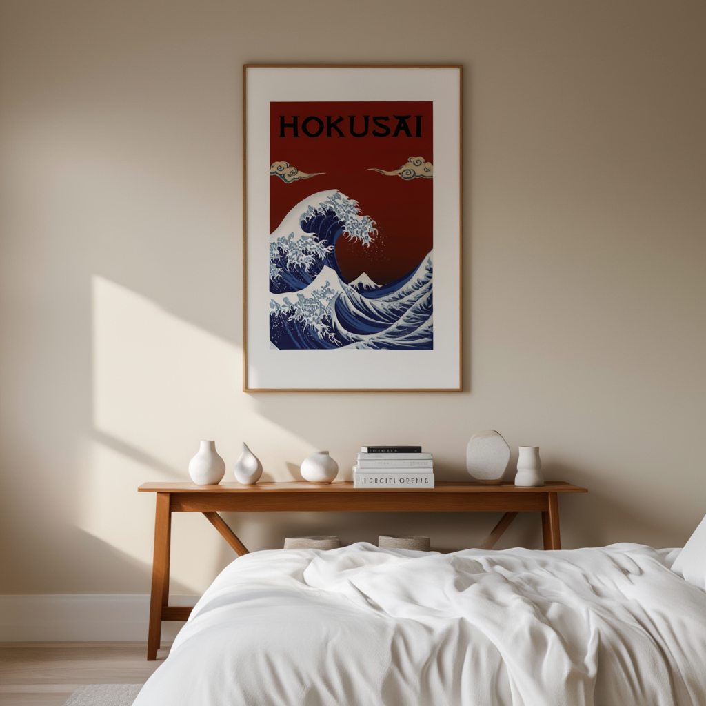 Hokusai – The Great Wave Print – Iconic Japanese Art Poster - Hakyarts
