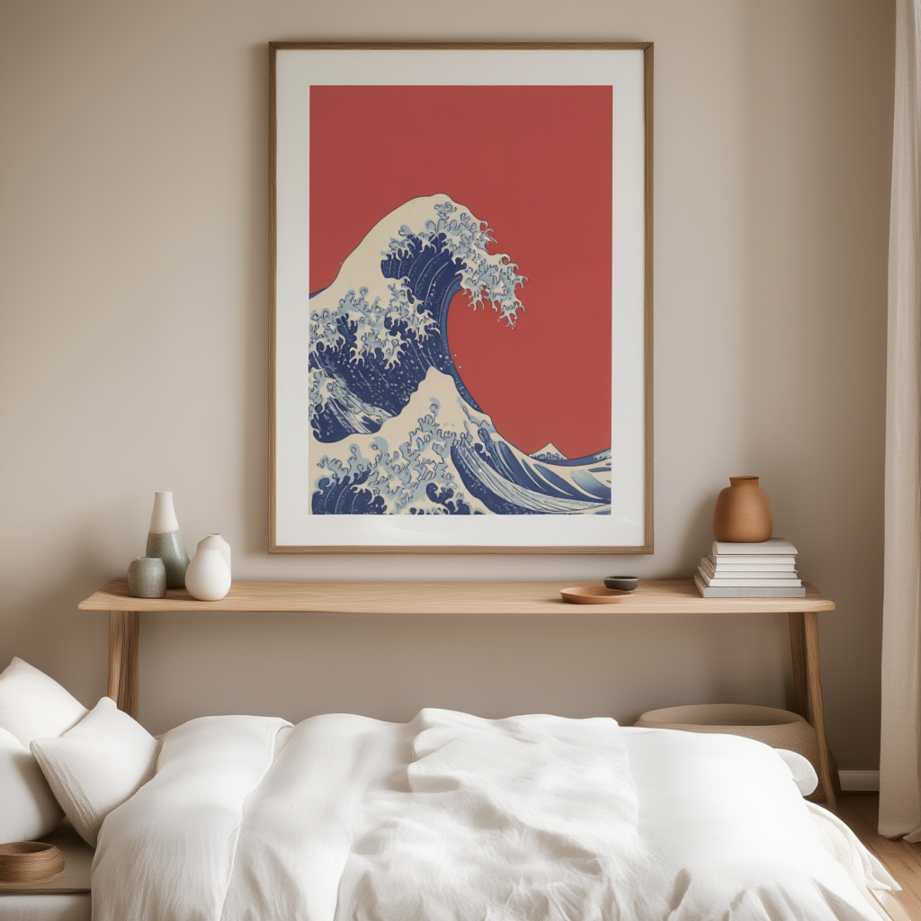Hokusai The Great Wave Print – Iconic Japanese Ukiyo-e Wall Art