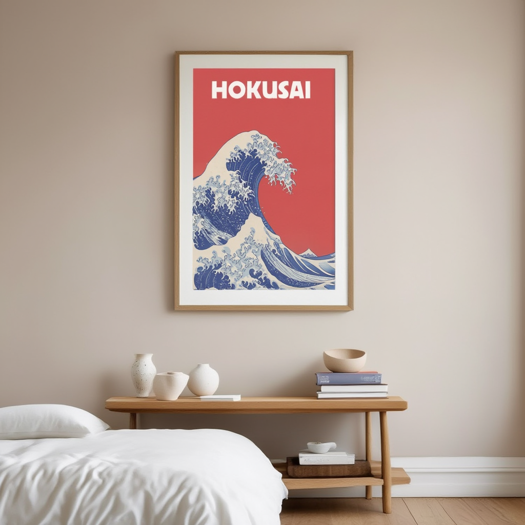 Hokusai The Great Wave Print – Iconic Japanese Ukiyo-e Wall Art