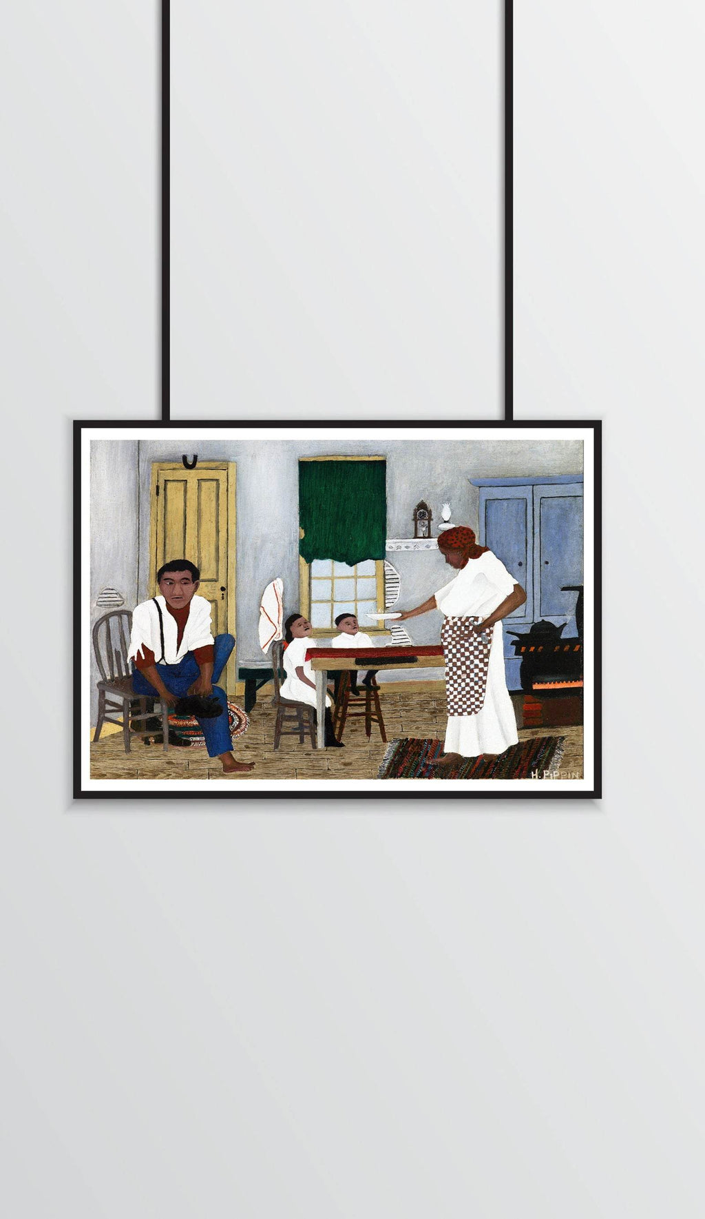 Horace Pippin - Sunday Morning Breakfast - Hakyarts