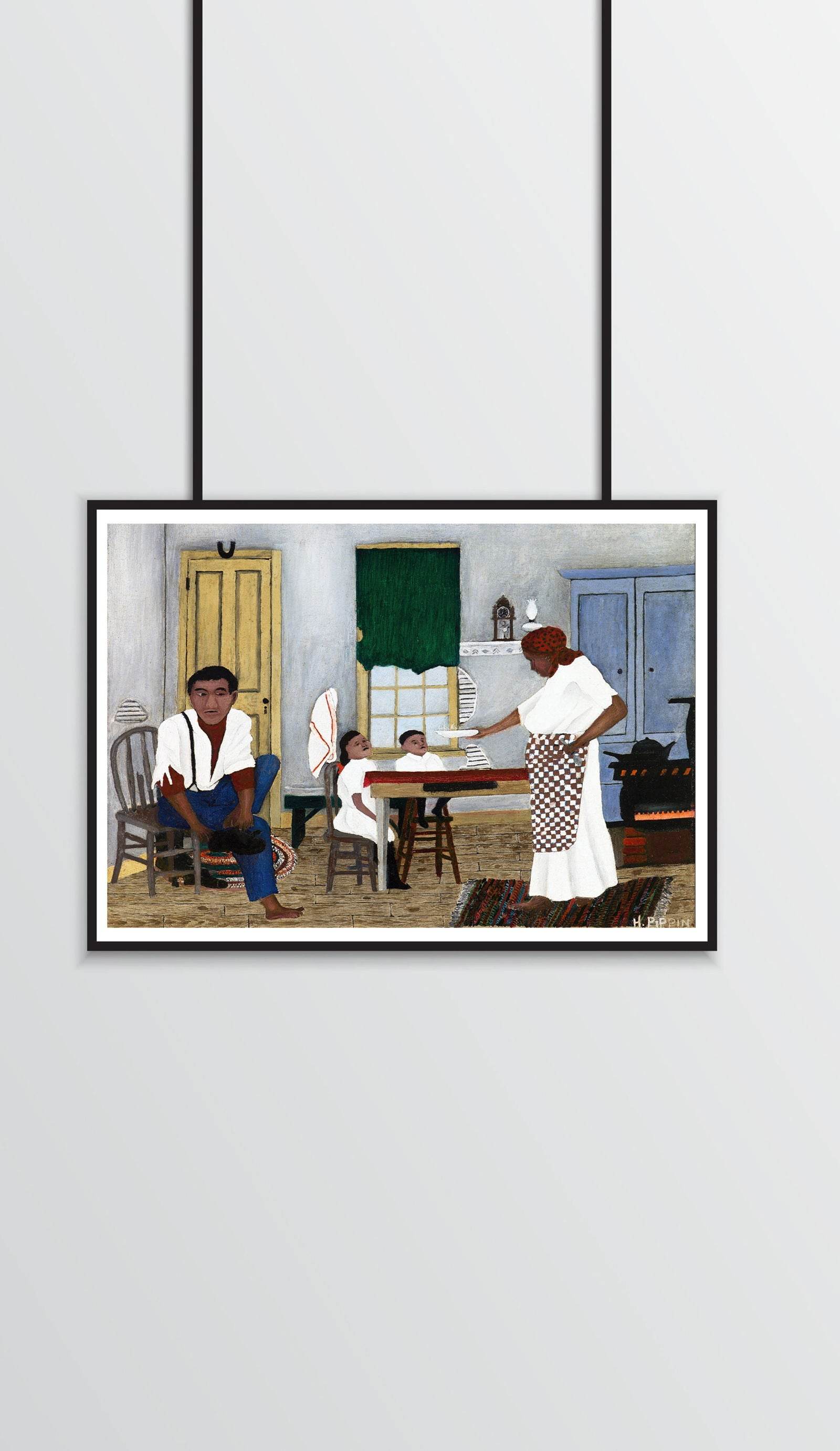 Horace Pippin - Sunday Morning Breakfast - Hakyarts