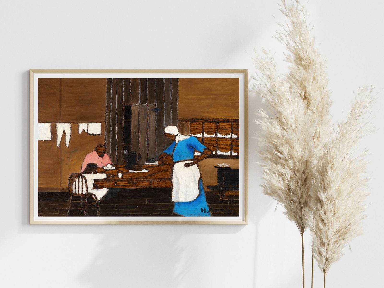 Horace Pippin - Supper Time - Hakyarts