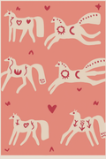 Illustrated Horses – Minimalist Equine Art Print