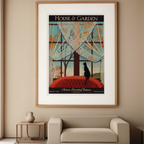 House & Garden – Illustration Cover Vintage Poster