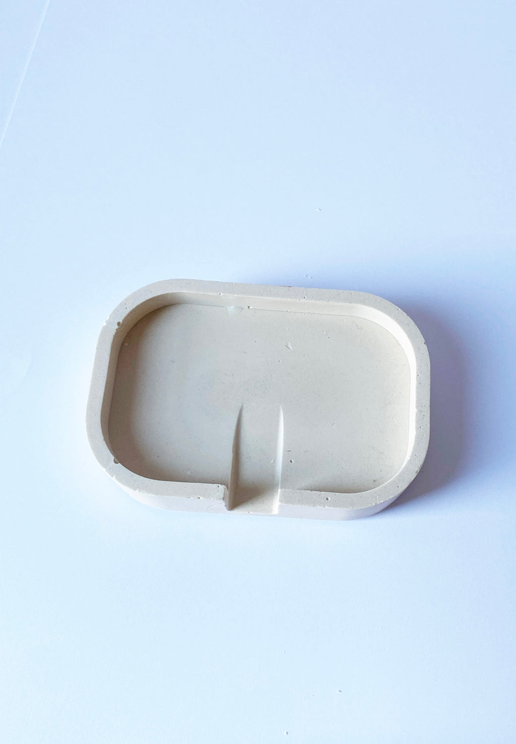 Minimalist  Soap Holder – White Cream Bathroom Decor