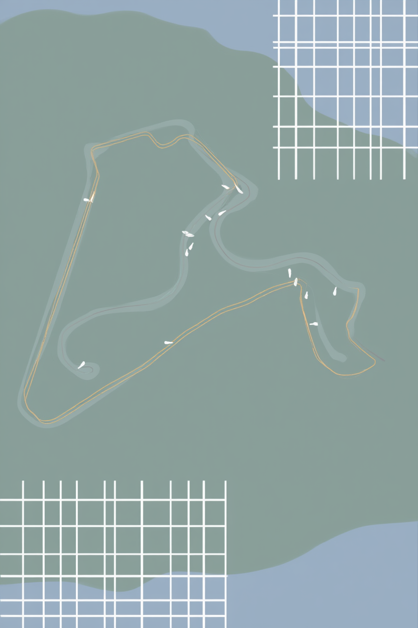 F1 Imola Nordic Circuit – Set of 3 Posters - Hakyarts