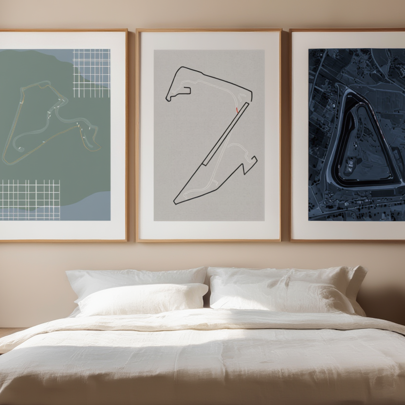 F1 Imola Nordic Circuit – Set of 3 Posters - Hakyarts
