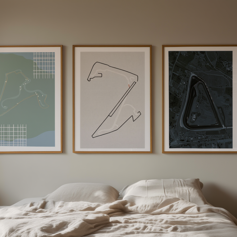 F1 Imola Nordic Circuit – Set of 3 Posters - Hakyarts