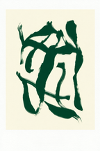 Set of 3 Abstract Brushstroke Art Prints – Modern Minimalist Wall Décor