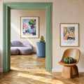 Set of 2 Henri Matisse & Paul Signac Wall Art Prints – French Modern & Coastal Landscape Gallery Set - Hakyarts