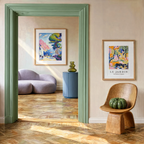 Set of 2 Henri Matisse & Paul Signac Wall Art Prints – French Modern & Coastal Landscape Gallery Set