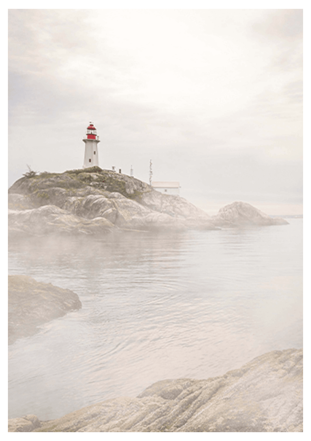 Set of 3 Coastal & Inspirational Wall Art Prints – Dog Lover, Island Lighthouse & Life Is Great Gallery Set