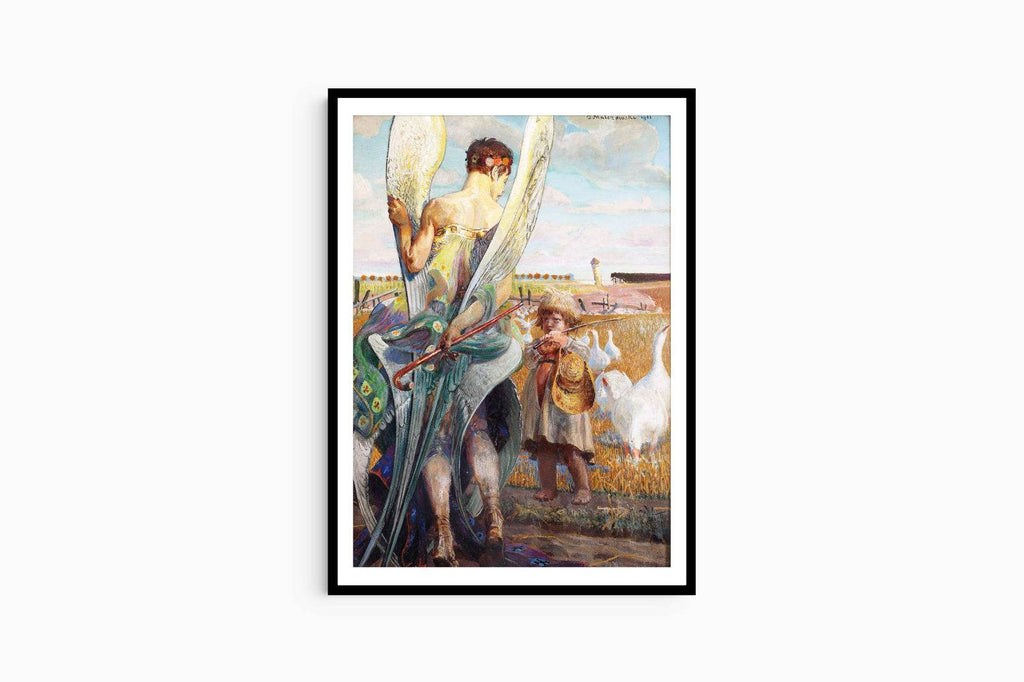 Jacek Malczewski - Angel, I Shall Follow Thee - Hakyarts