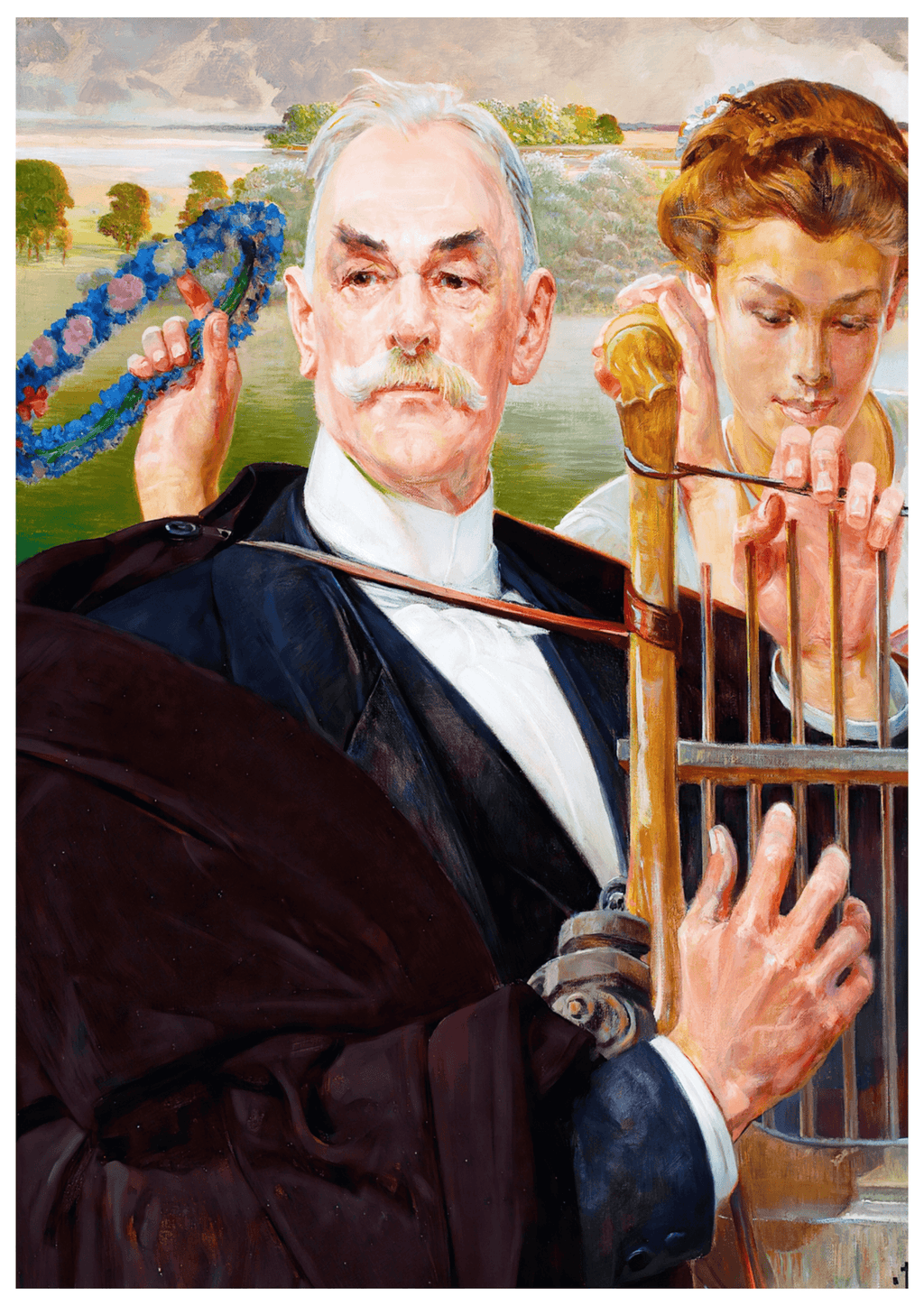 Jacek Malczewski - Portrait of Władysław Żeleński - Hakyarts