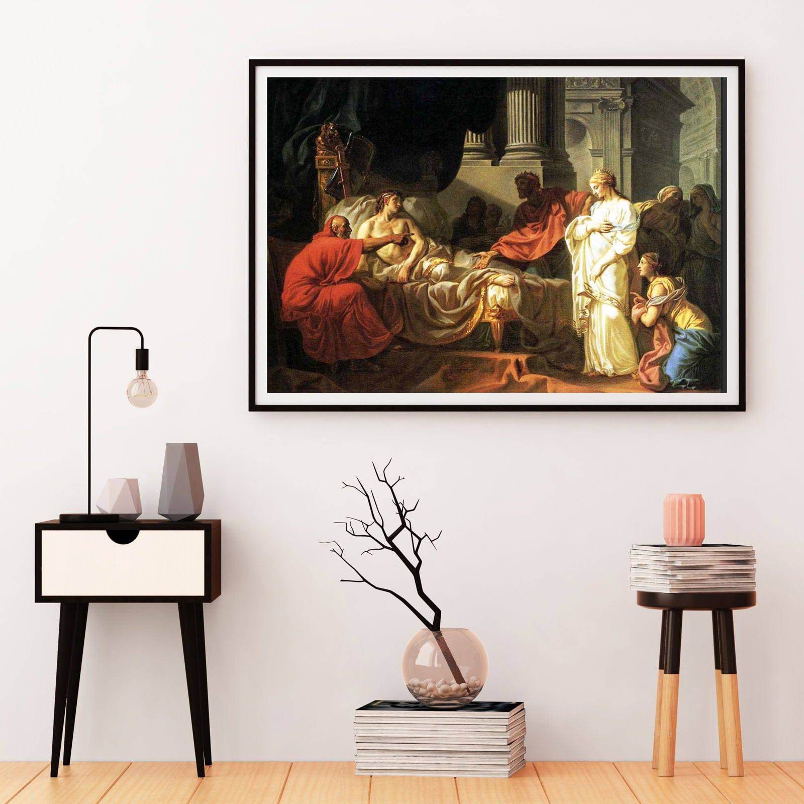 Jacques-Louis David - Antiochus and Stratonica - Hakyarts