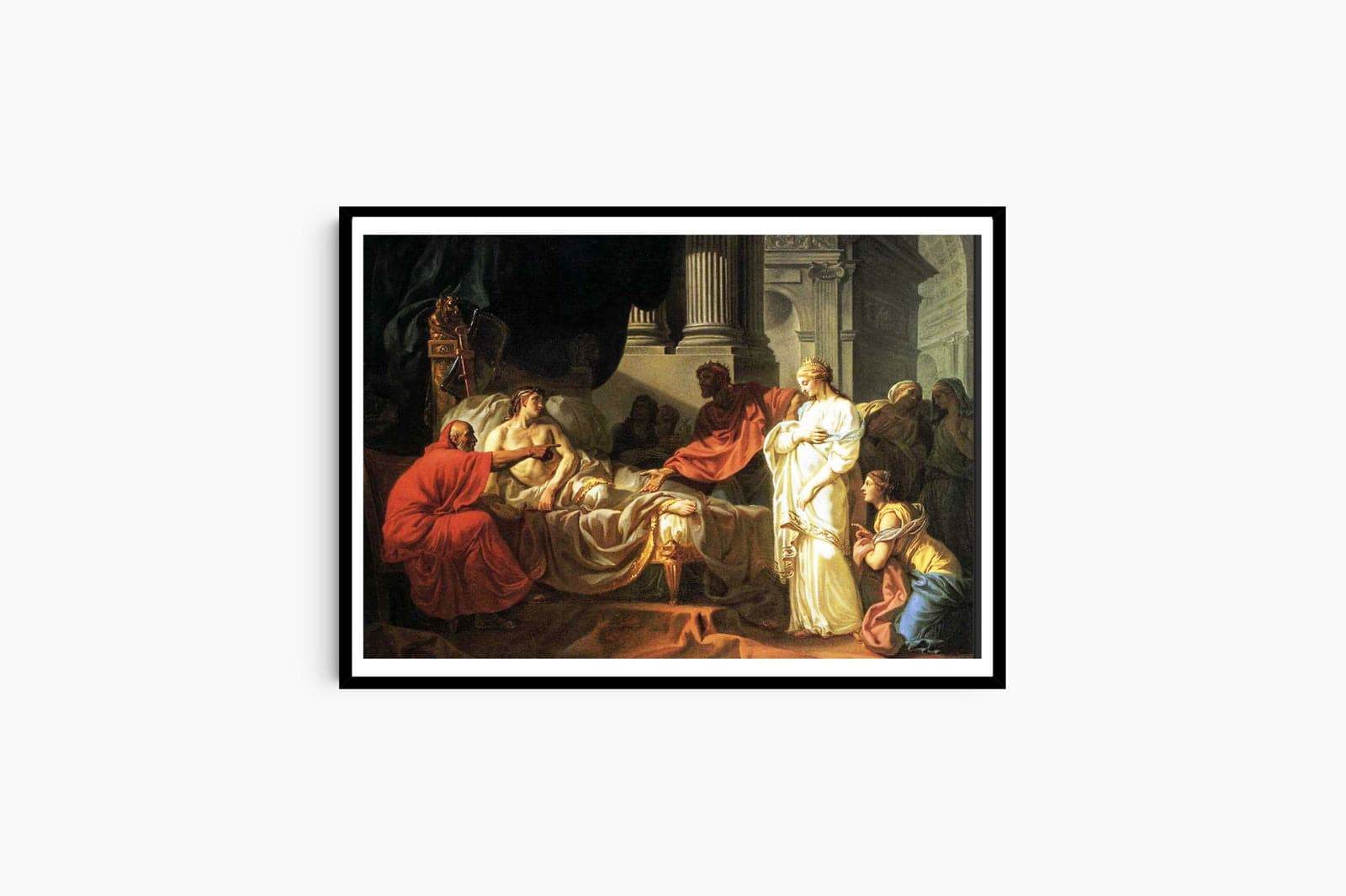 Jacques-Louis David - Antiochus and Stratonica - Hakyarts