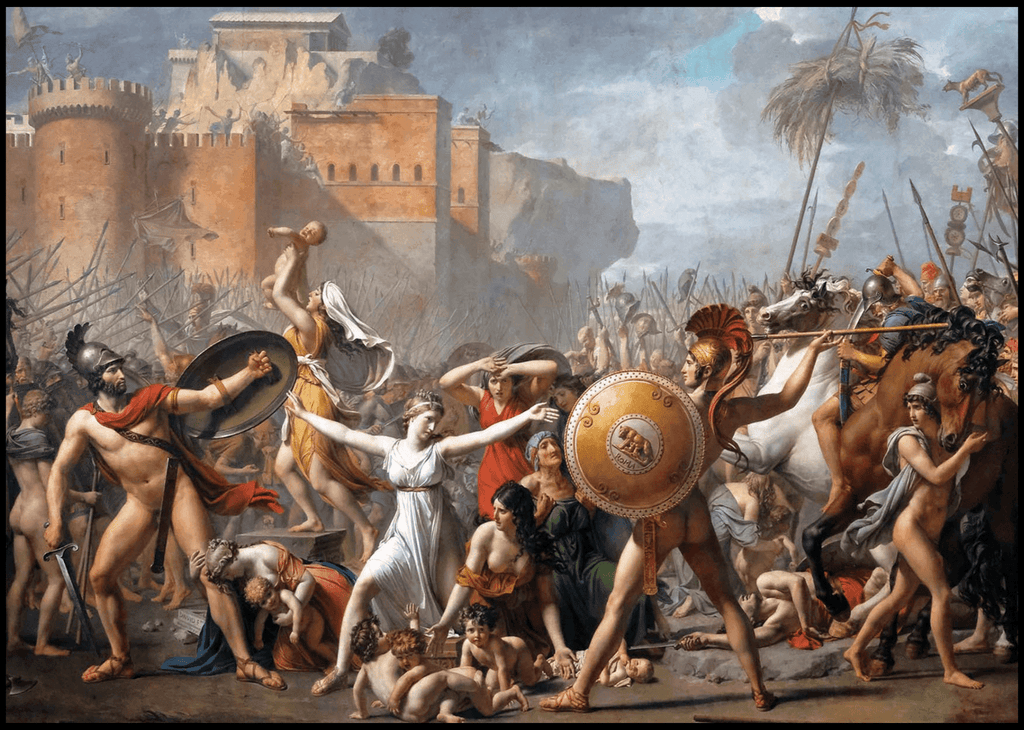 Jacques-Louis David - Les Sabines - Hakyarts