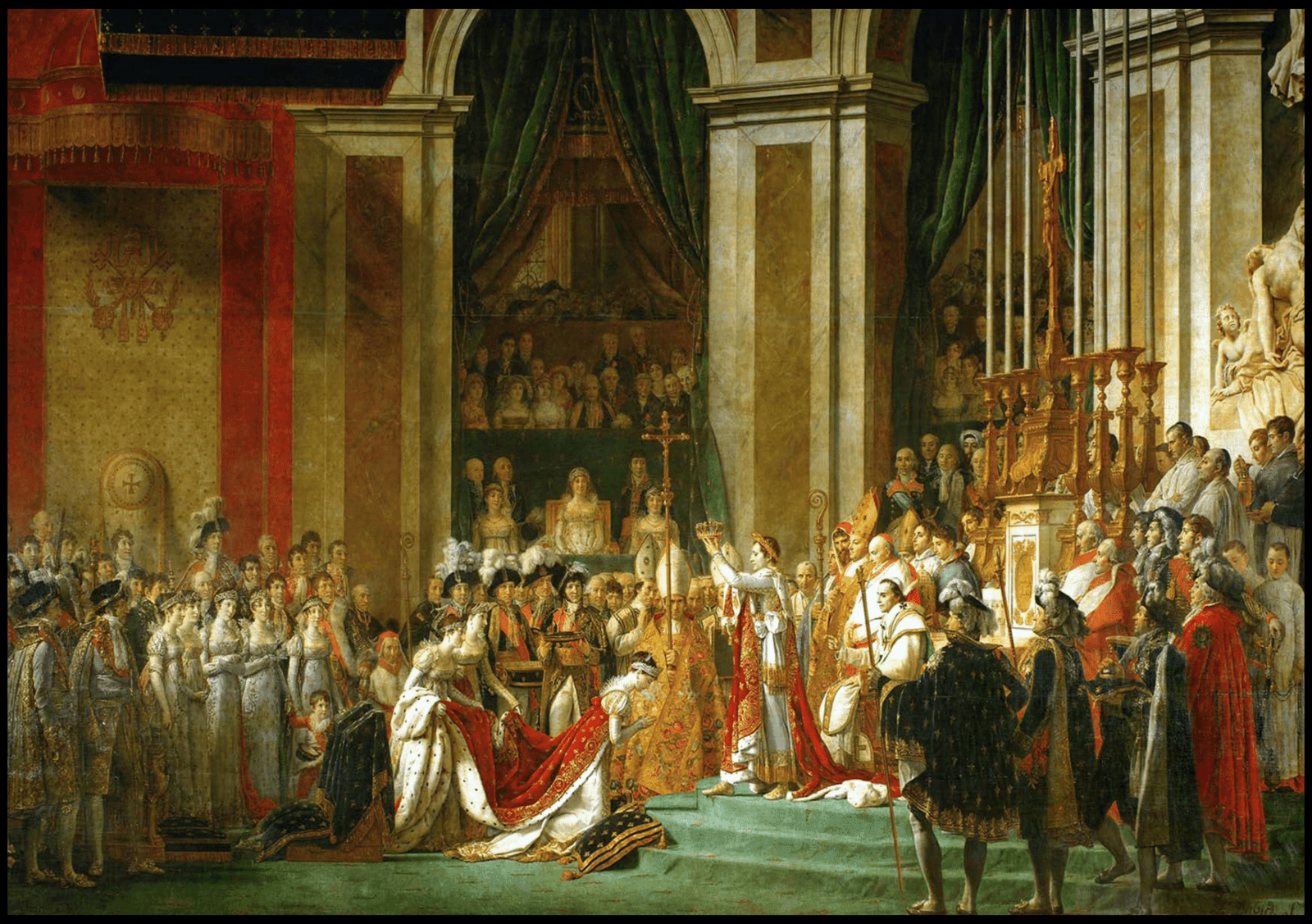Jacques-Louis David - The Coronation of Napoleon - Hakyarts