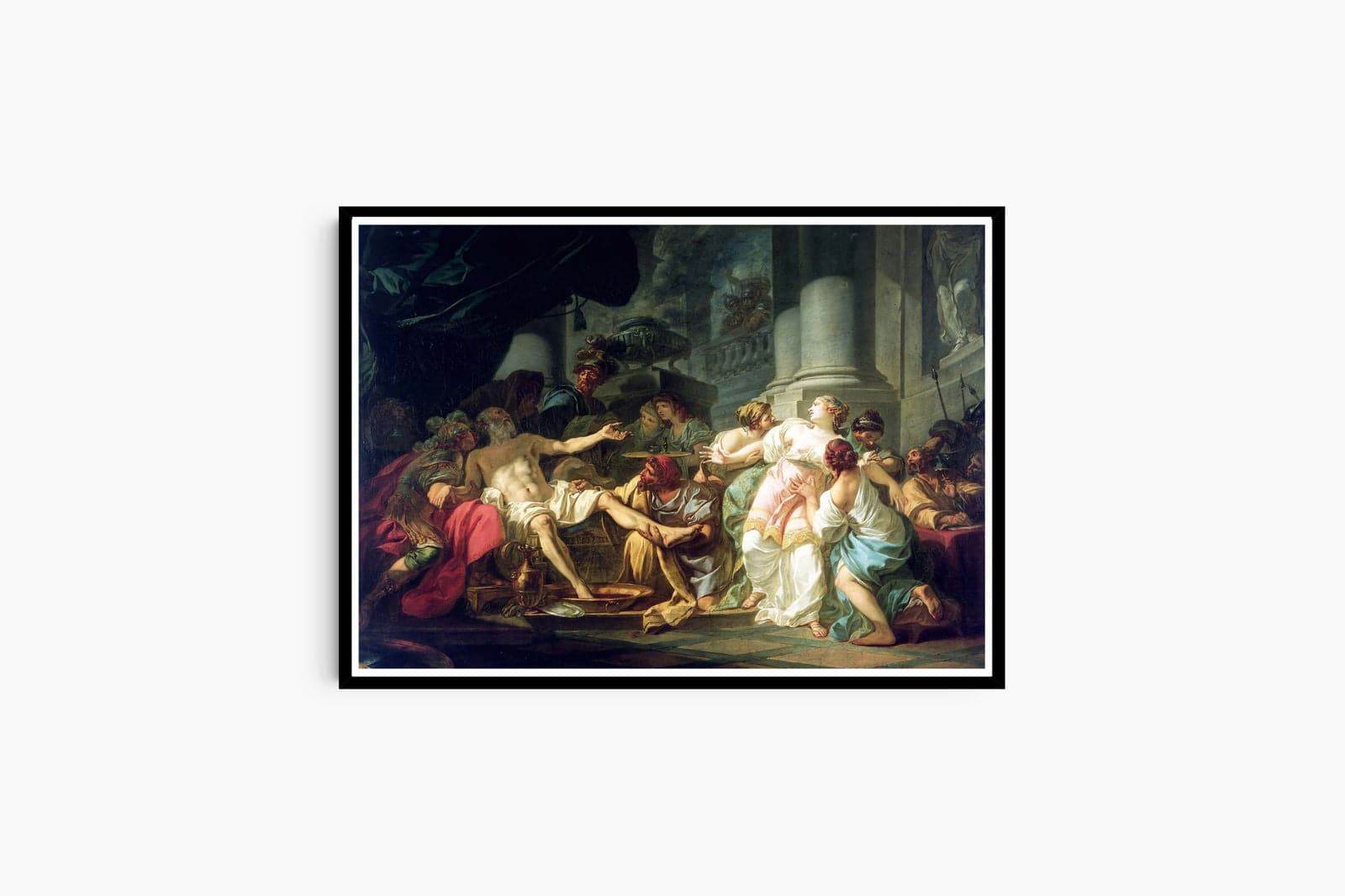 Jacques-Louis David - The Death Of Seneca - Hakyarts