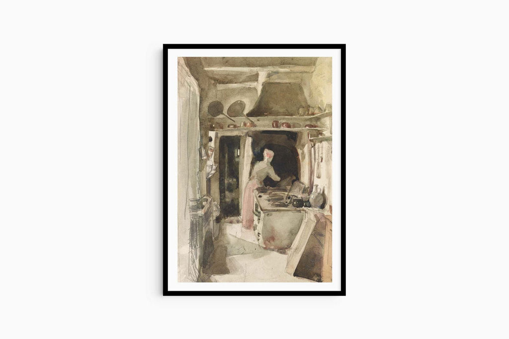 James McNeill Whistler - The Kitchen