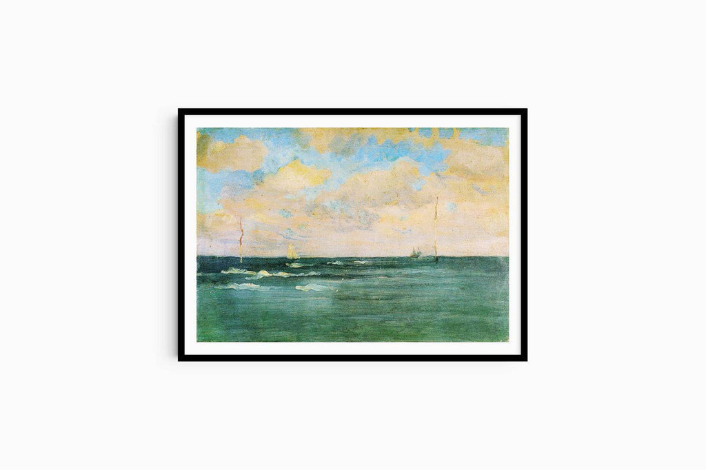 James McNeill Whistler - Violet and Silver - The Deep Sea