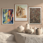 Set of 3 – Decorative, Surrealist & Abstract Modern Art Prints - Hakyarts